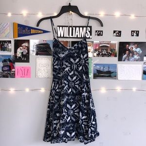 Mini Skater Dress w Adjustable Straps